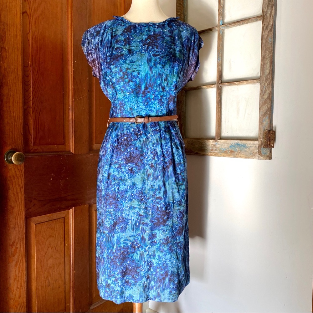 Vintage late 1950’s/early 1960’s wiggle dress